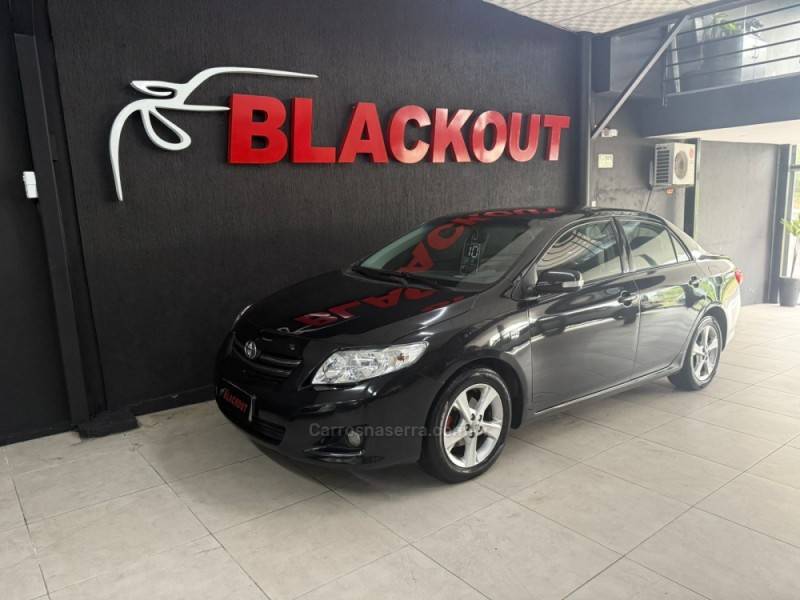 TOYOTA - COROLLA - 2010/2010 - Preta - Sob Consulta