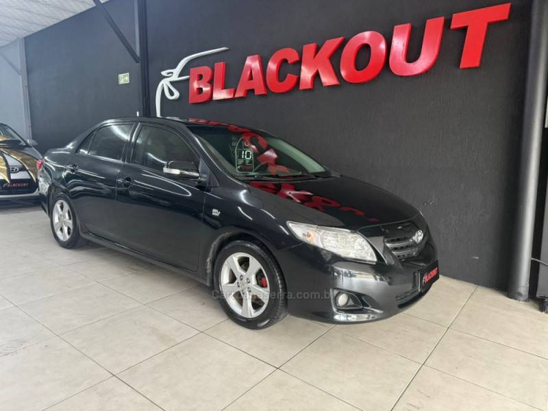 TOYOTA - COROLLA - 2010/2010 - Preta - Sob Consulta