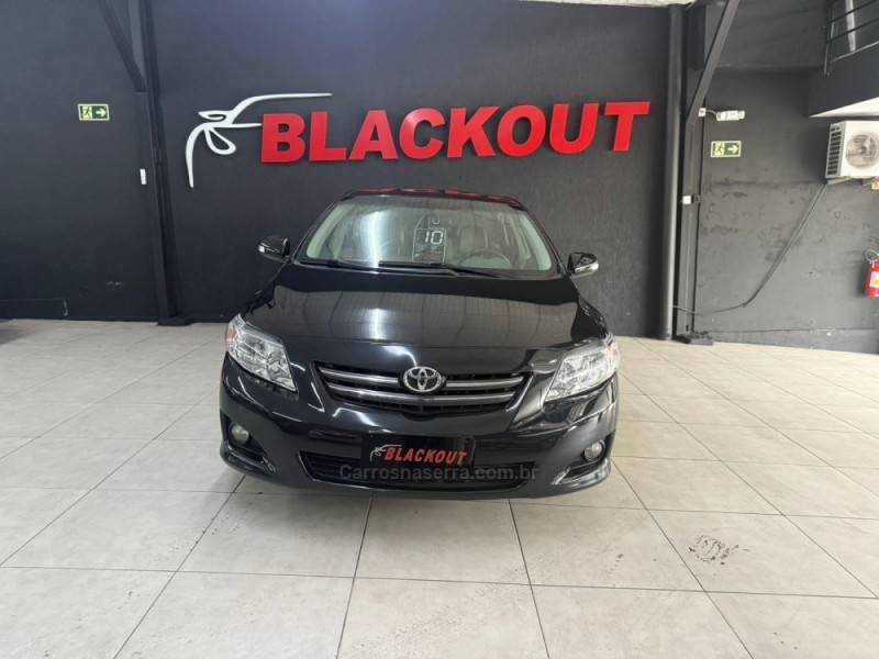 TOYOTA - COROLLA - 2010/2010 - Preta - Sob Consulta
